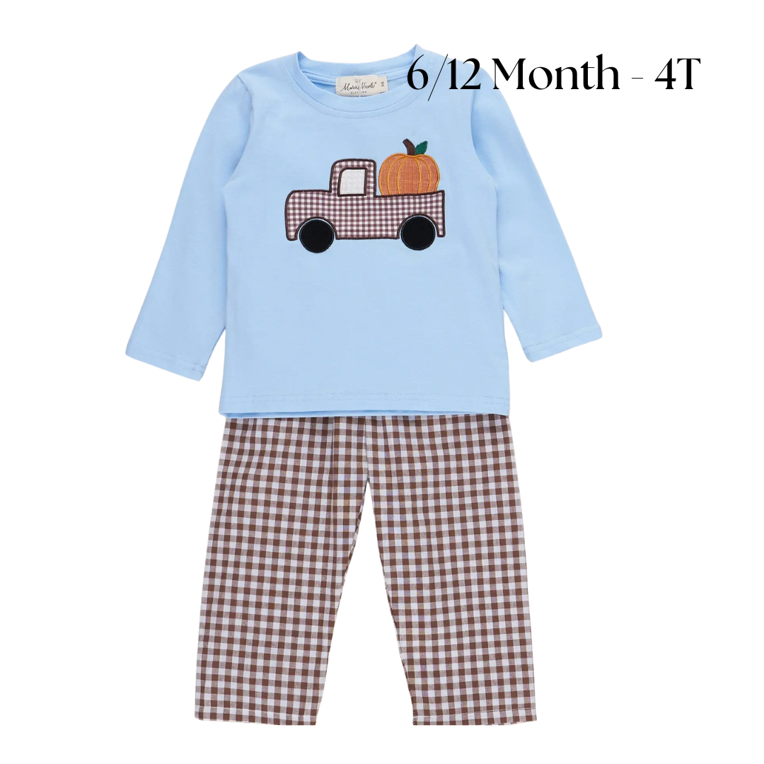 Pumpkin Truck Outfit