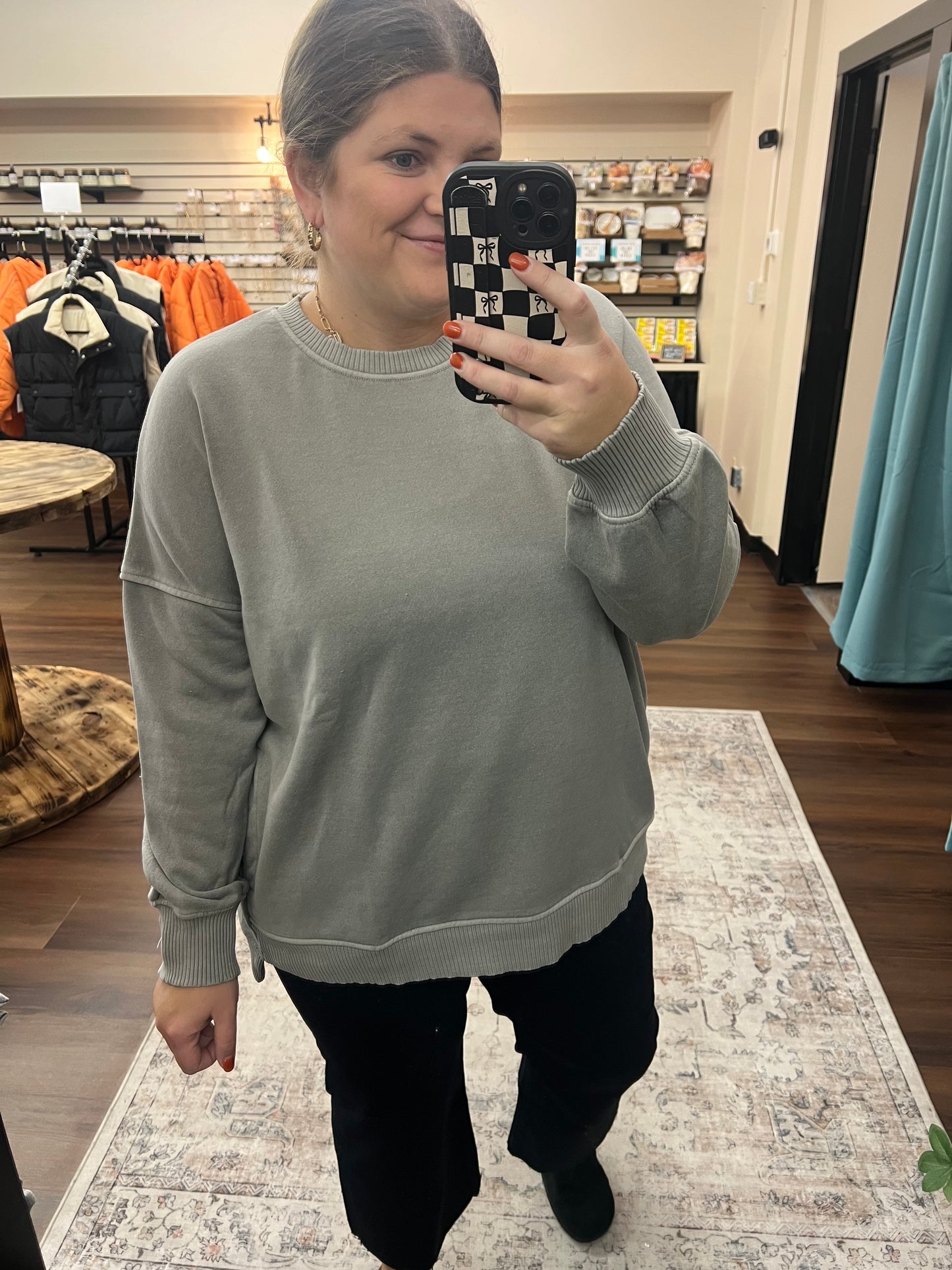 Front Pocket Pullover - 2 Colors