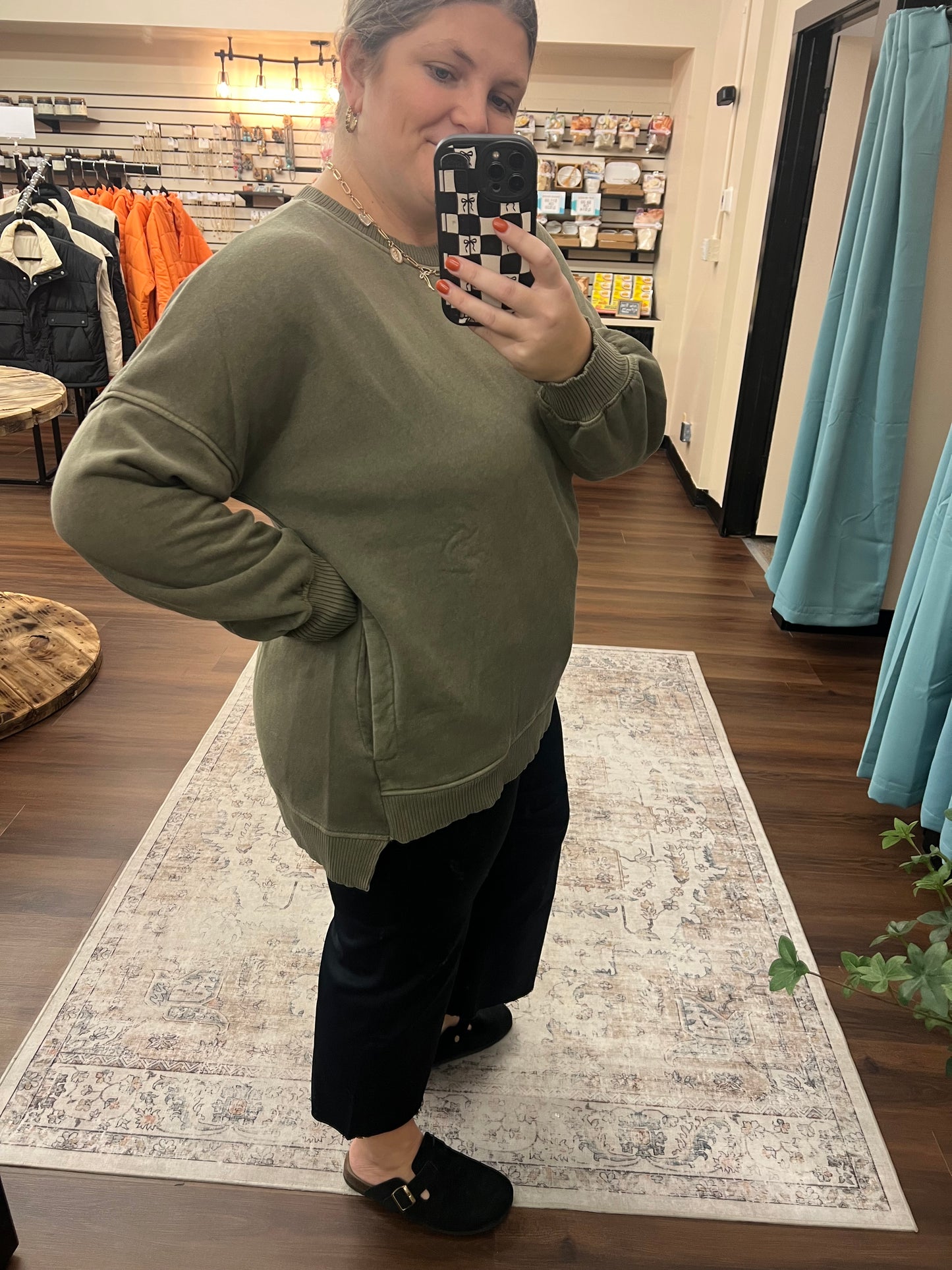 Front Pocket Pullover - 2 Colors