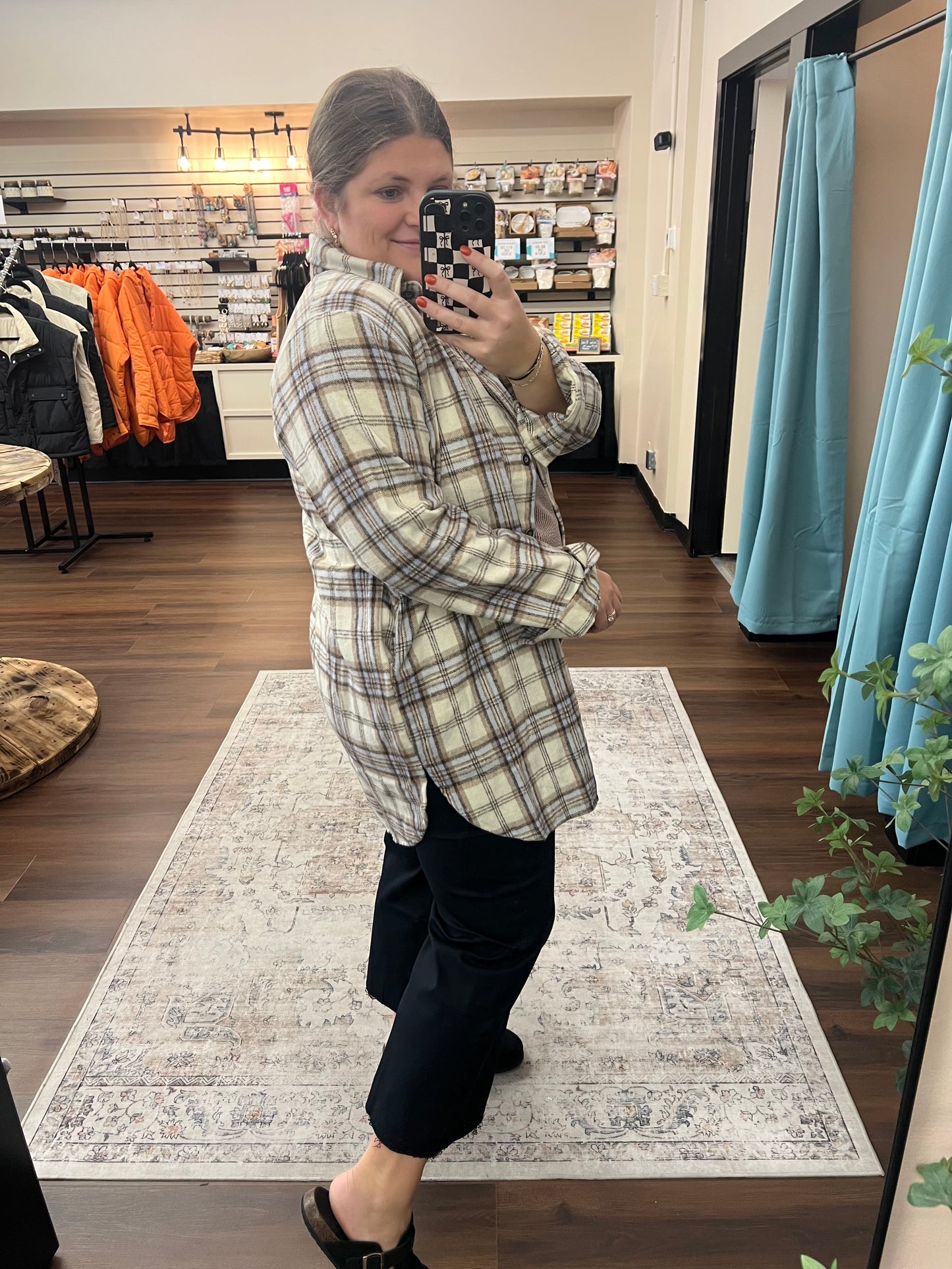 Emma Plaid Shacket