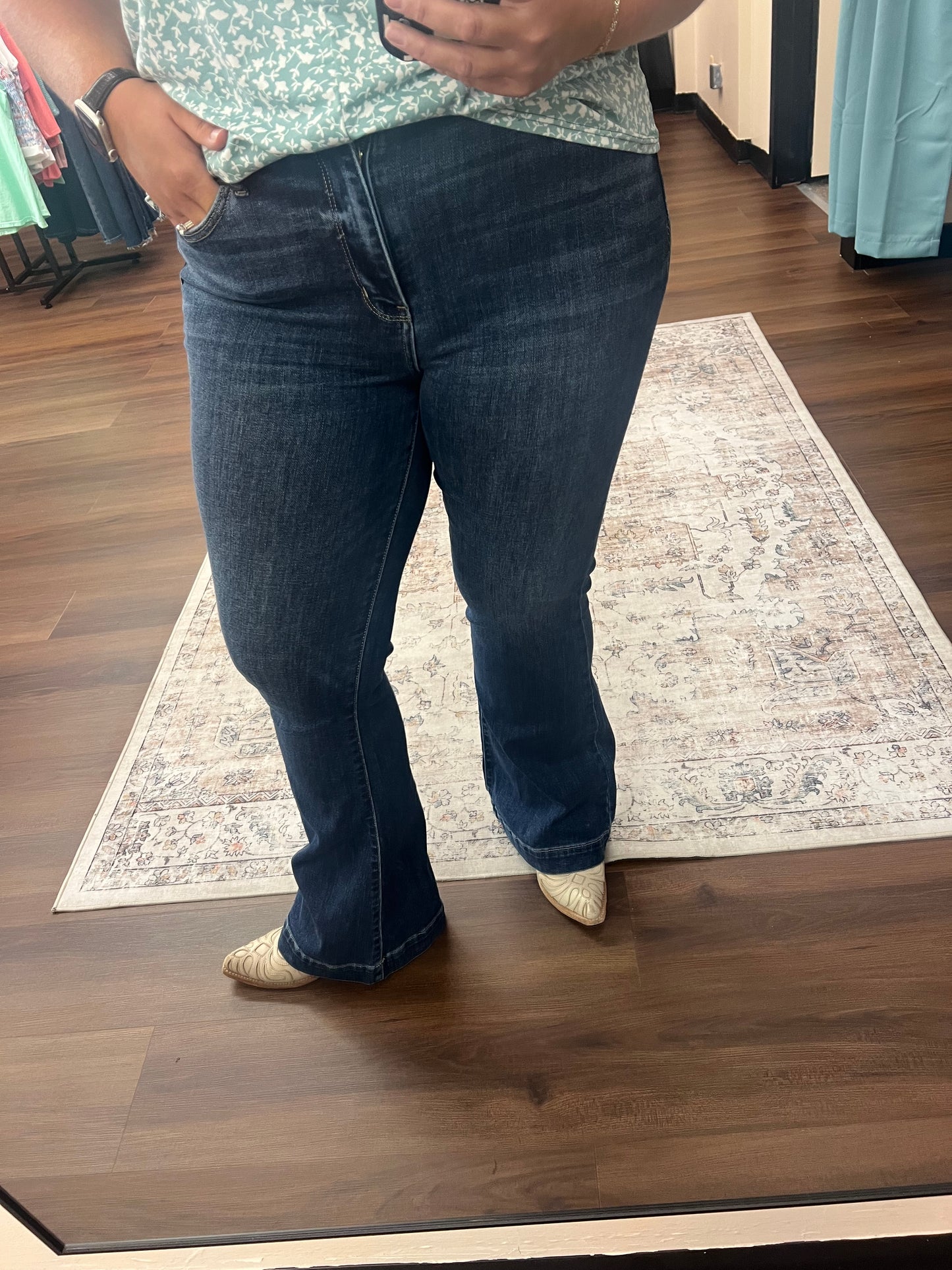 JB Dark Trouser Flares