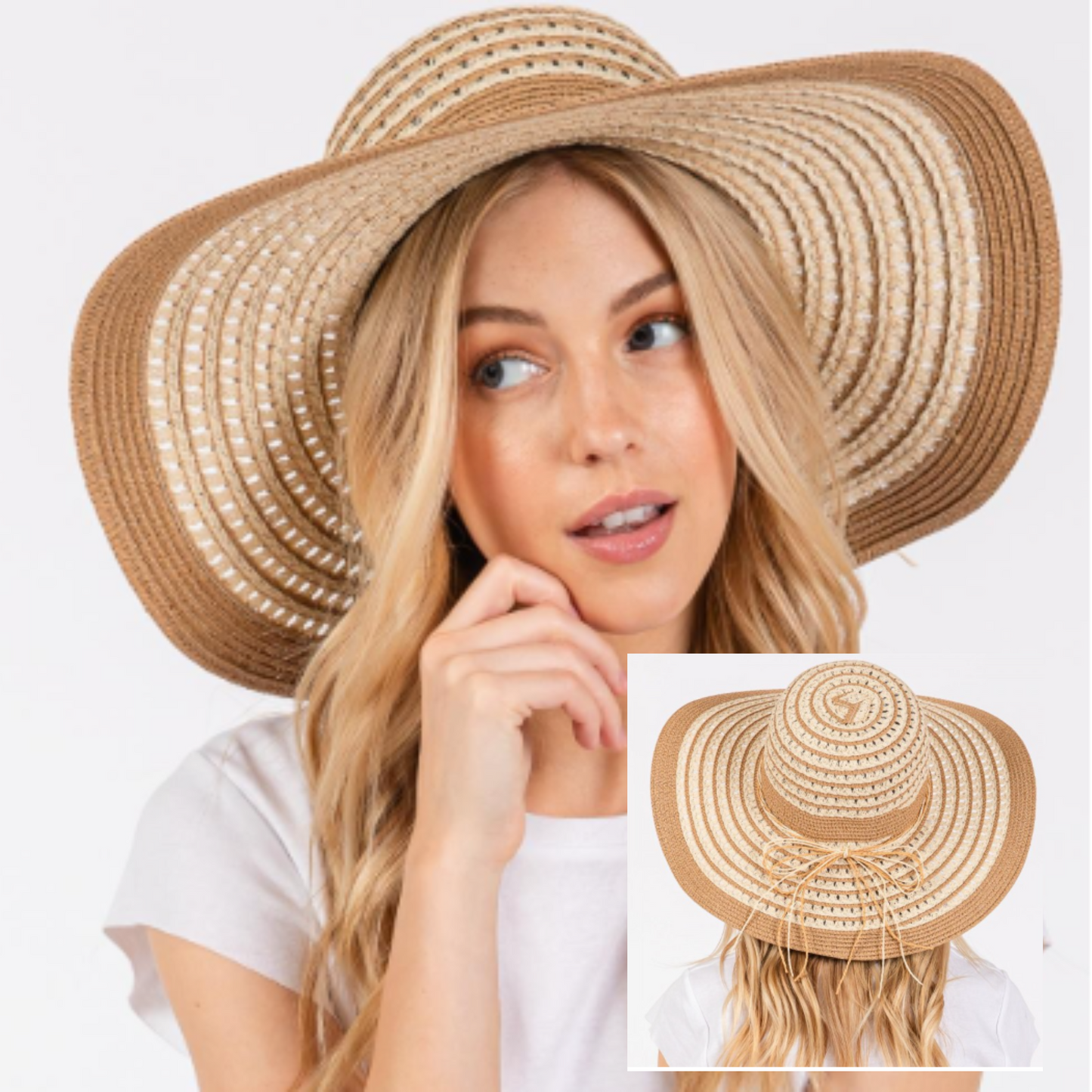 Woven Hats - 2 Styles