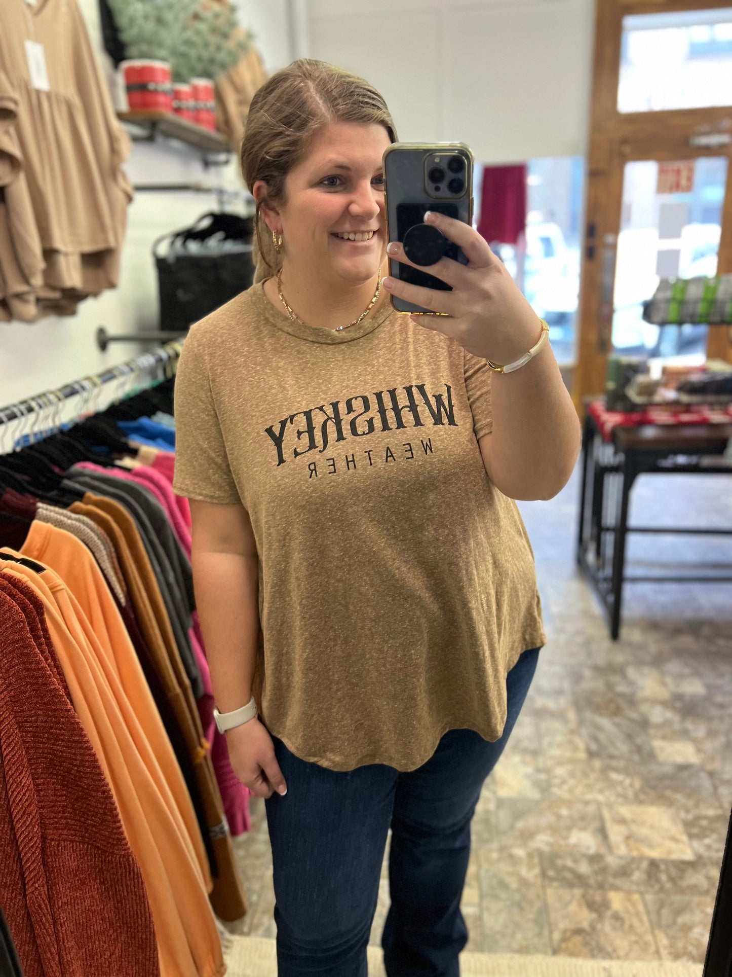 Whiskey Weather Tee