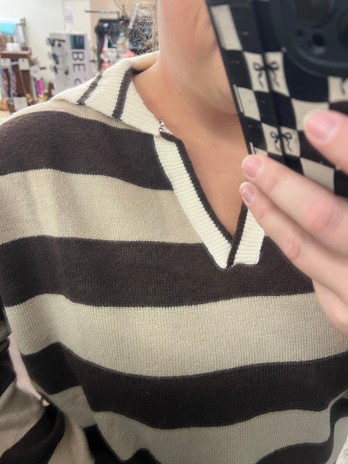Classy Collared Sweater