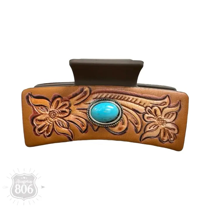 Western Tooled Clip
