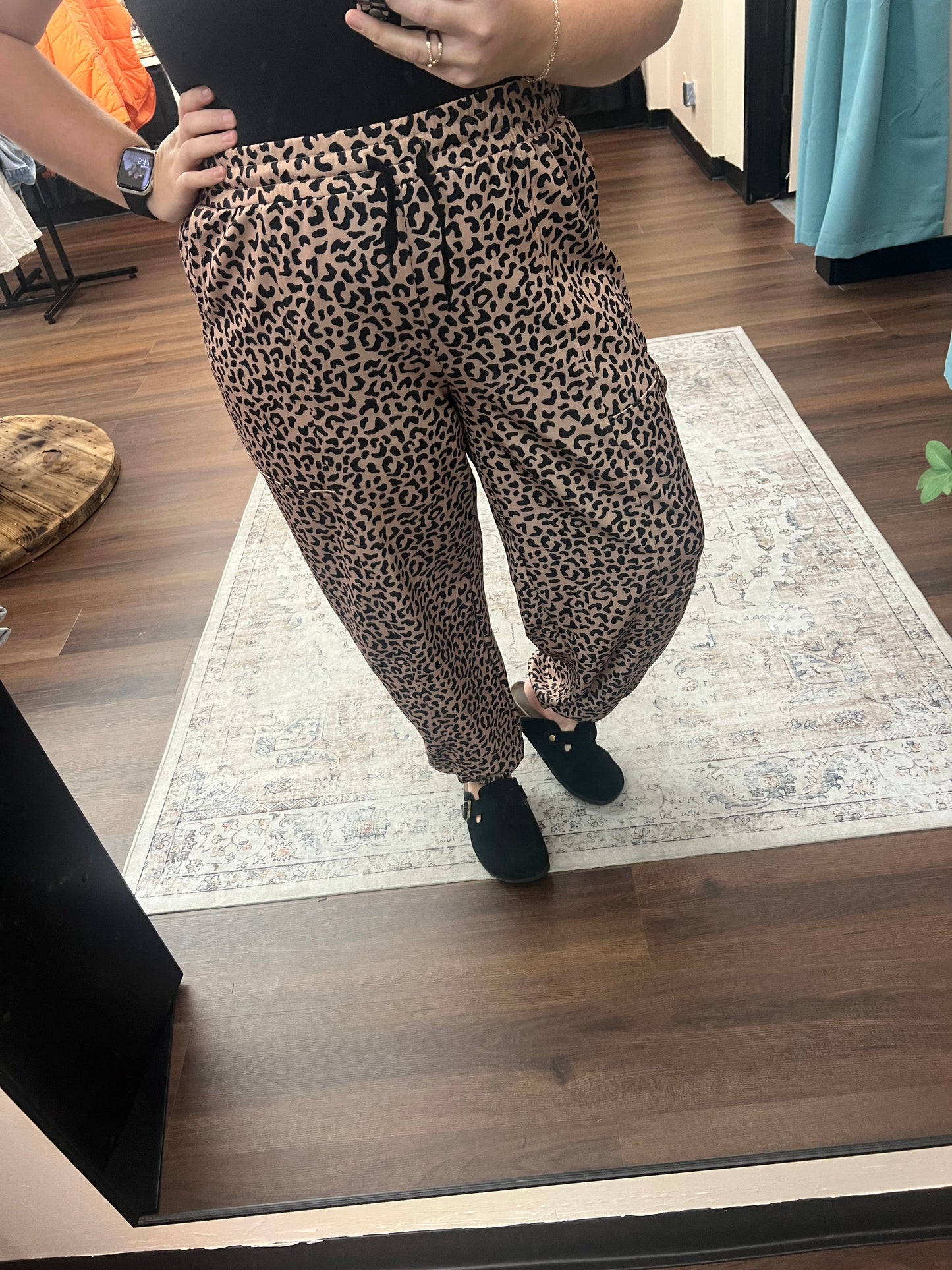 Coco Leopard Joggers