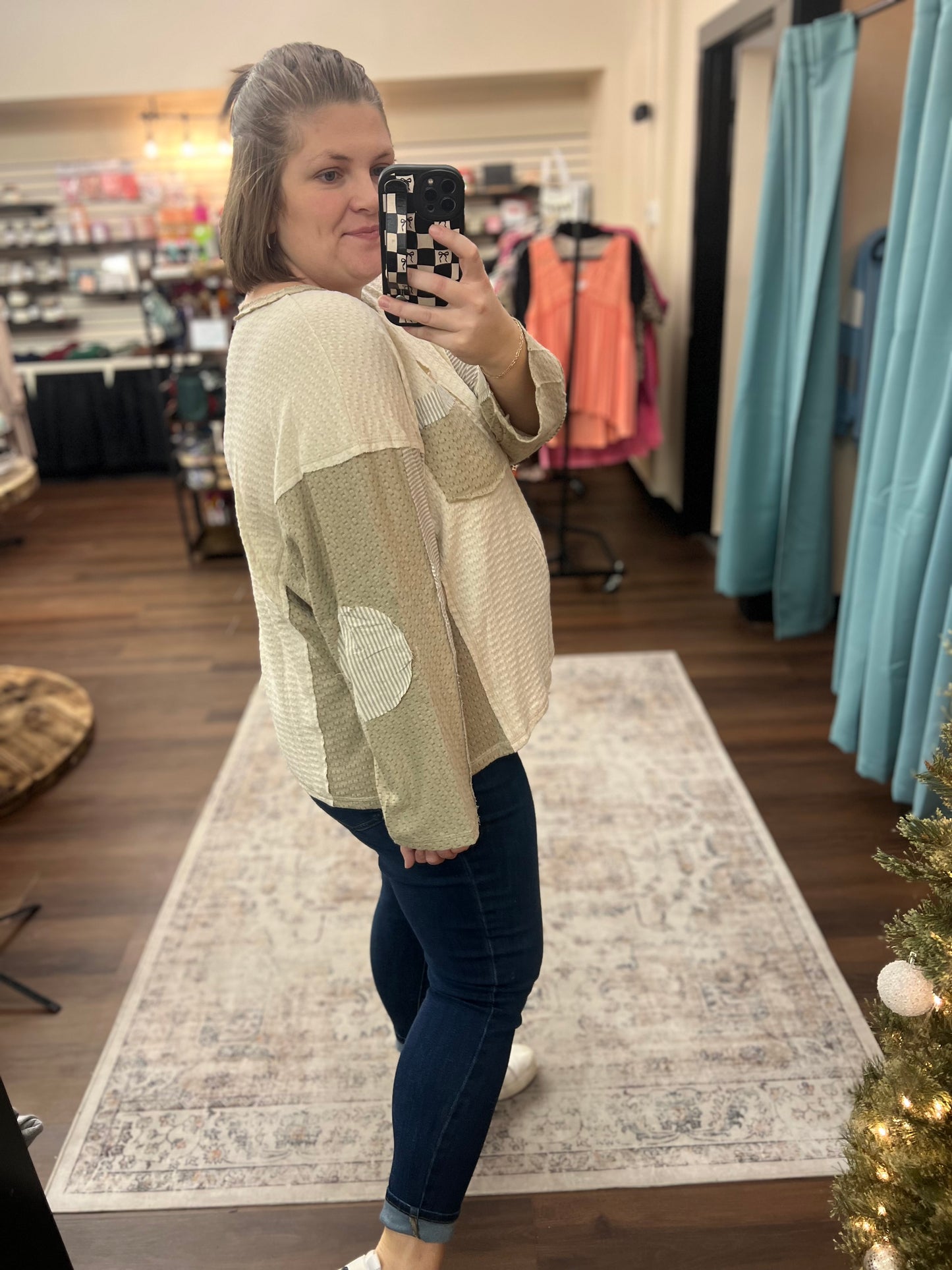 Colorblock Lightweight Knit