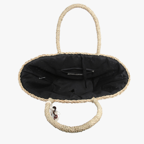 Leighton Leopard Woven Tote