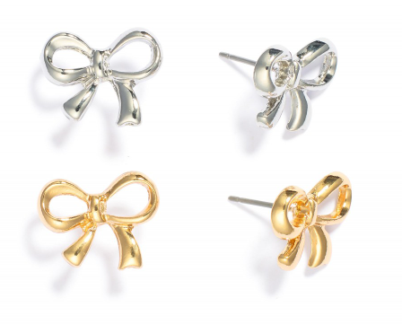 Bow Studd Earring Set