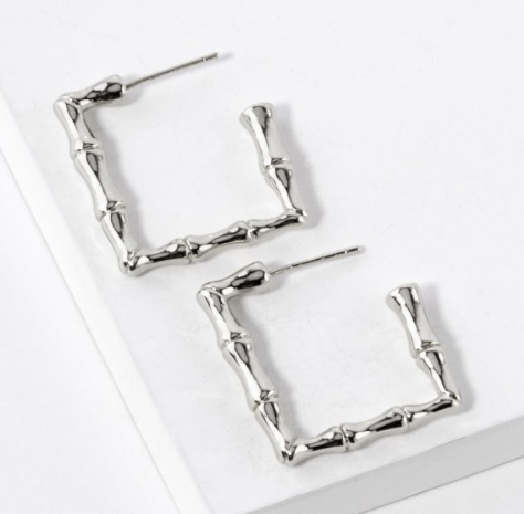 Square Hoop Earring