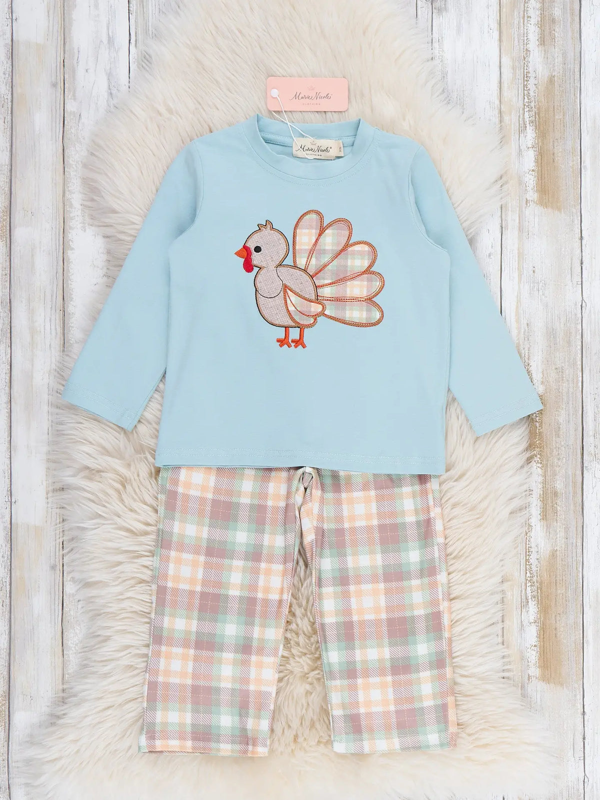 Happy Little Turkey Romper & Outfit
