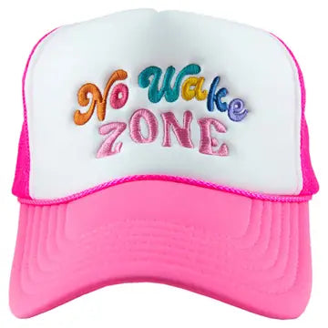 No Wake Zone Trucker Hat