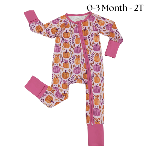Pumpkin Bow Sleeper