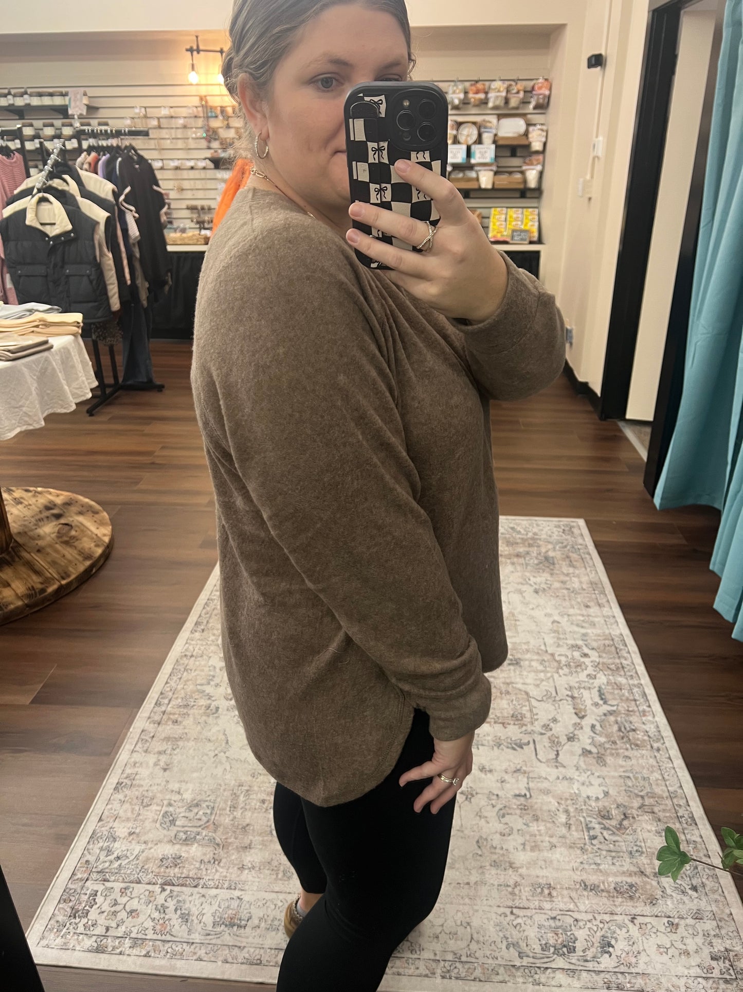 Soft Brushed Henley - 2 Colors