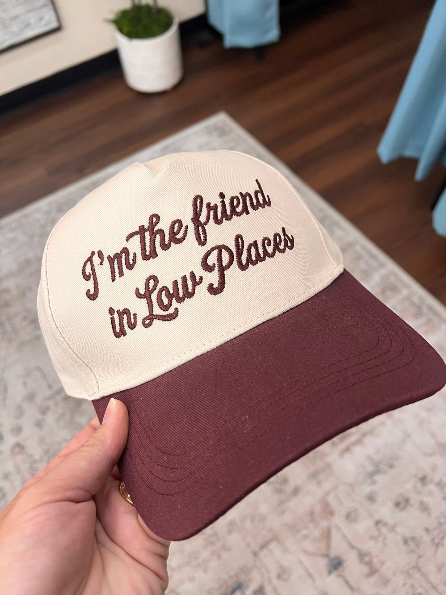 Friend In Low Places Hat - Raisin