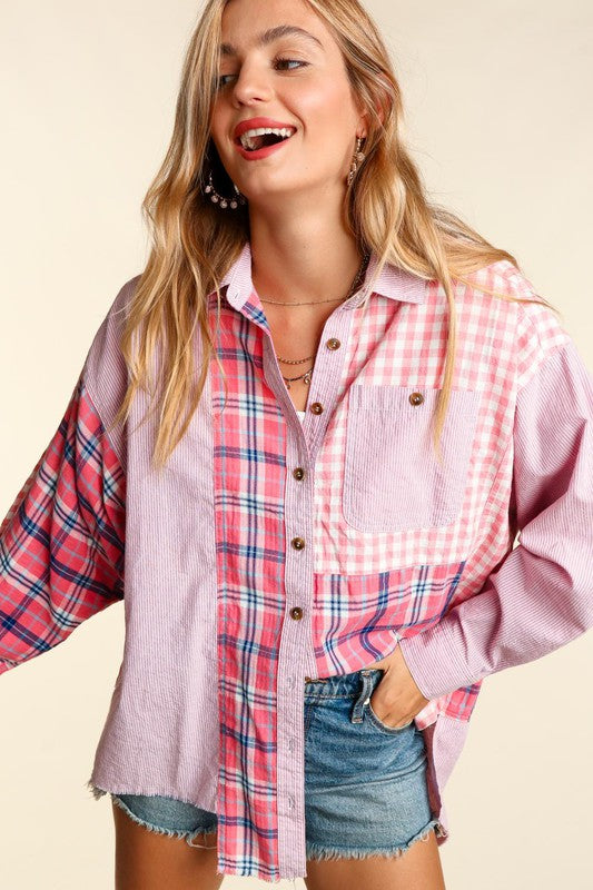 Pink Candy Plaid