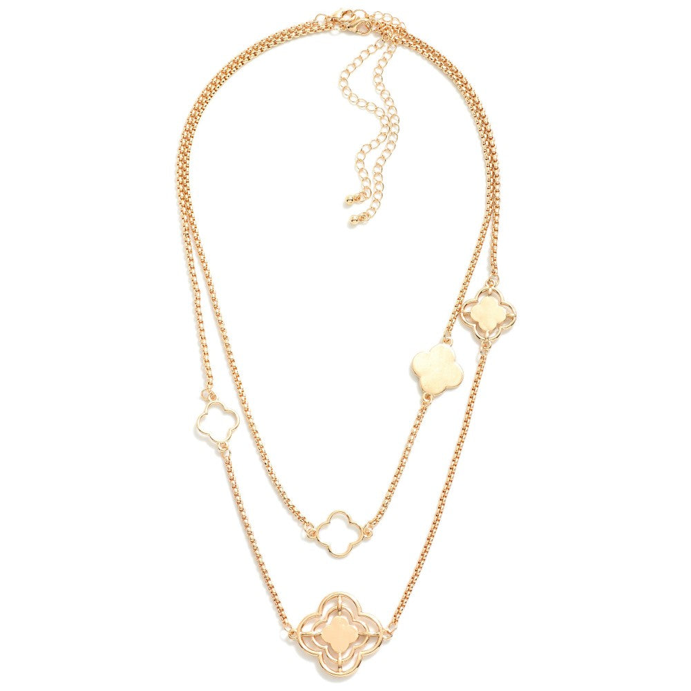 Double Clover Necklace