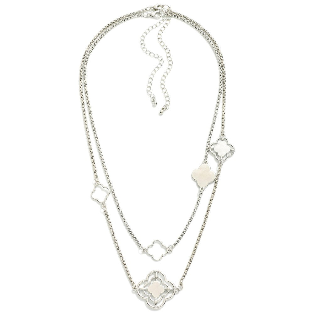 Double Clover Necklace