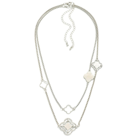 Double Clover Necklace