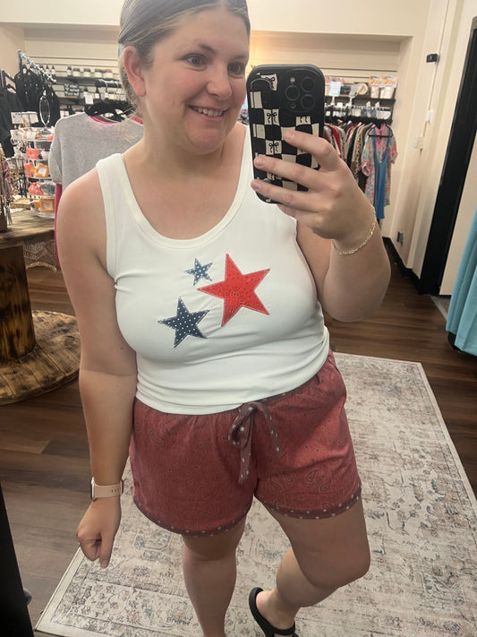 Indie Star Patch Tank