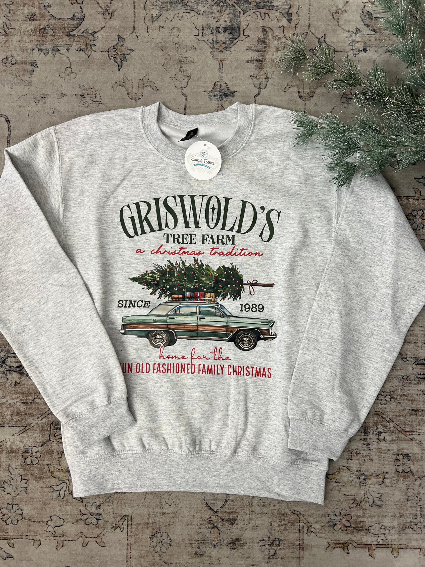 Griswold Christmas Graphic Crewneck