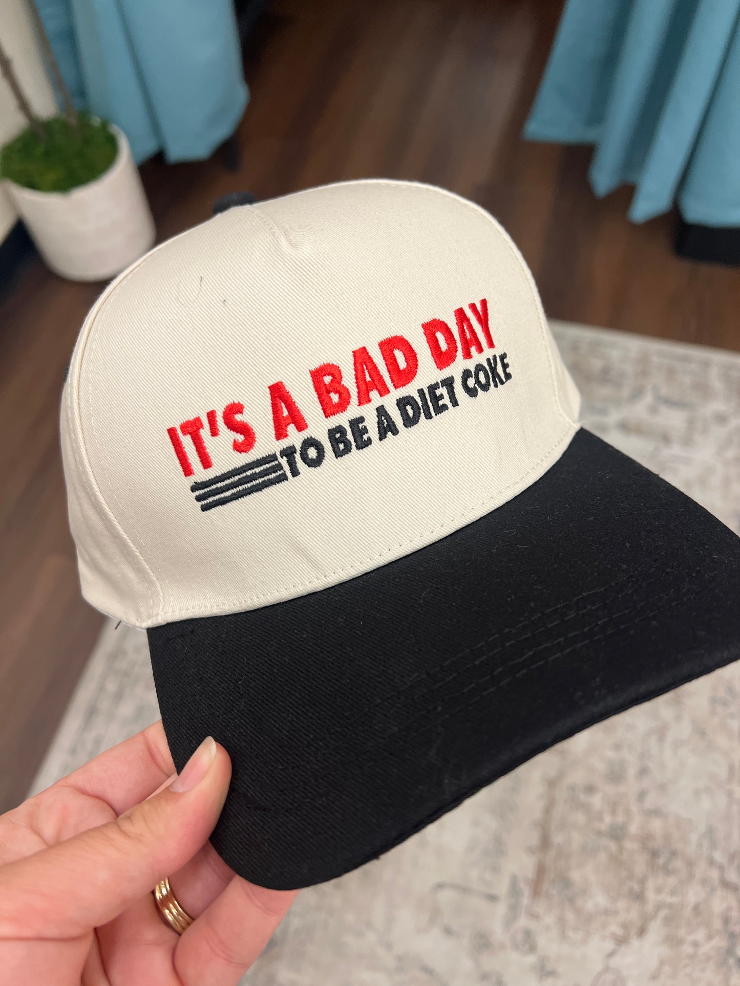 Bad Day to Be Diet Coke Hat - Black