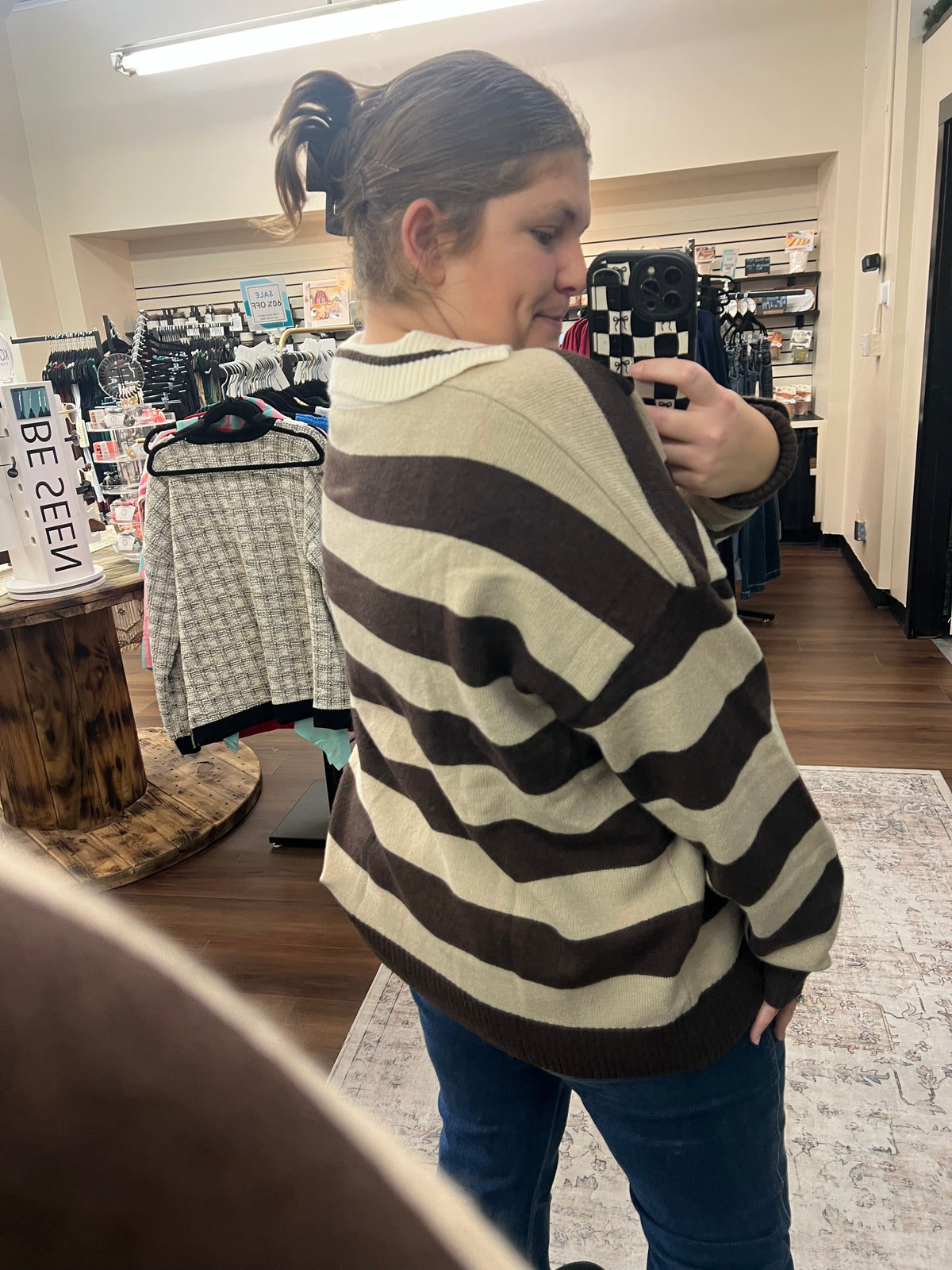 Classy Collared Sweater