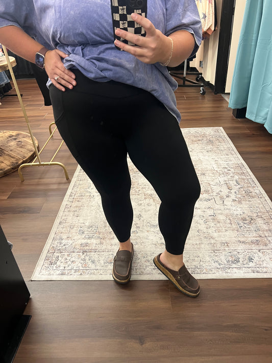 Everyday Pocket Legging - Black