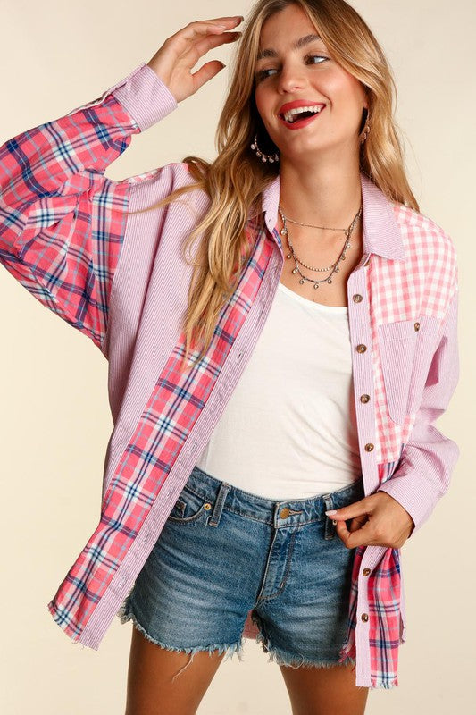 Pink Candy Plaid