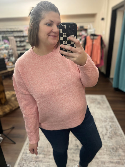 Pink Candy Sweater