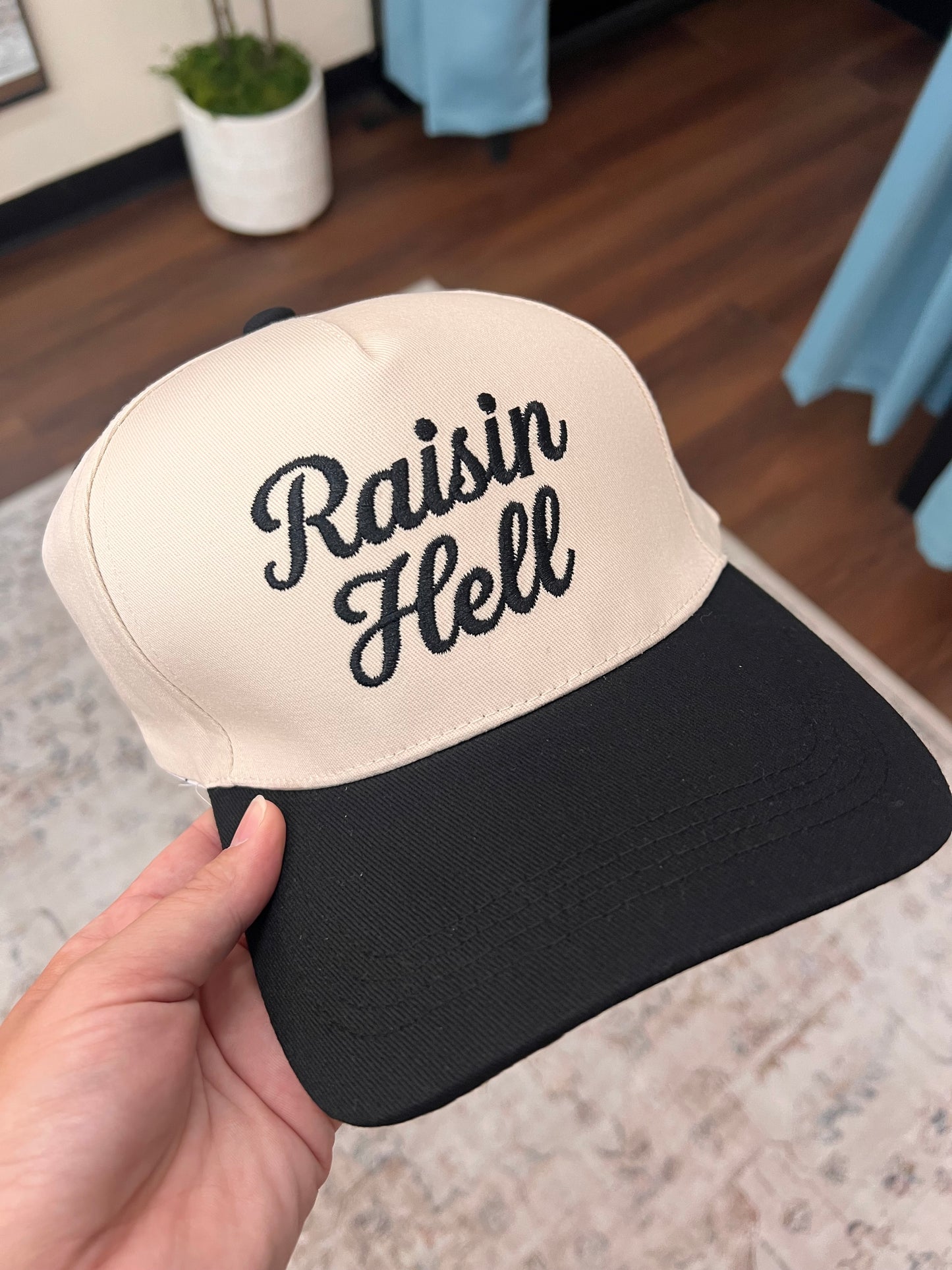 Raisin' Hell Hat - Black