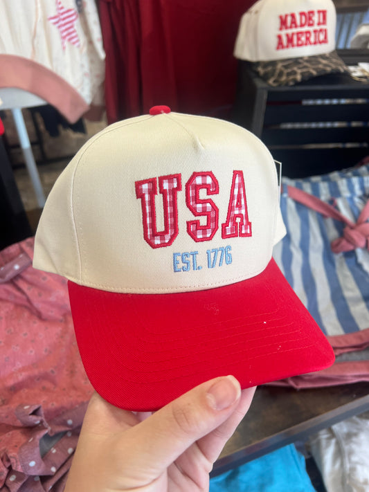 USA Pattern Hat