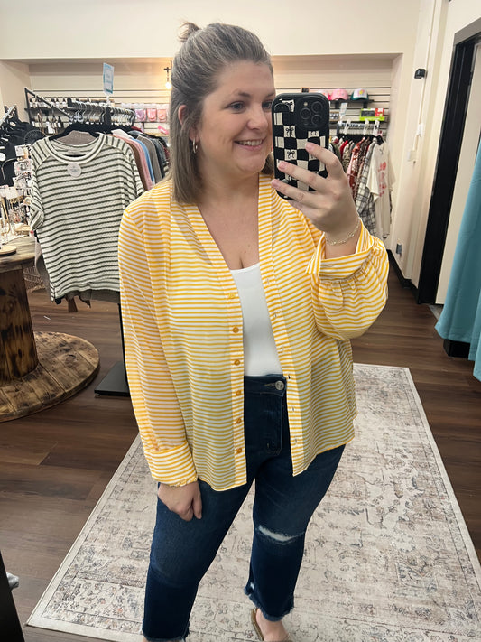 Lightweight Striped Blouse