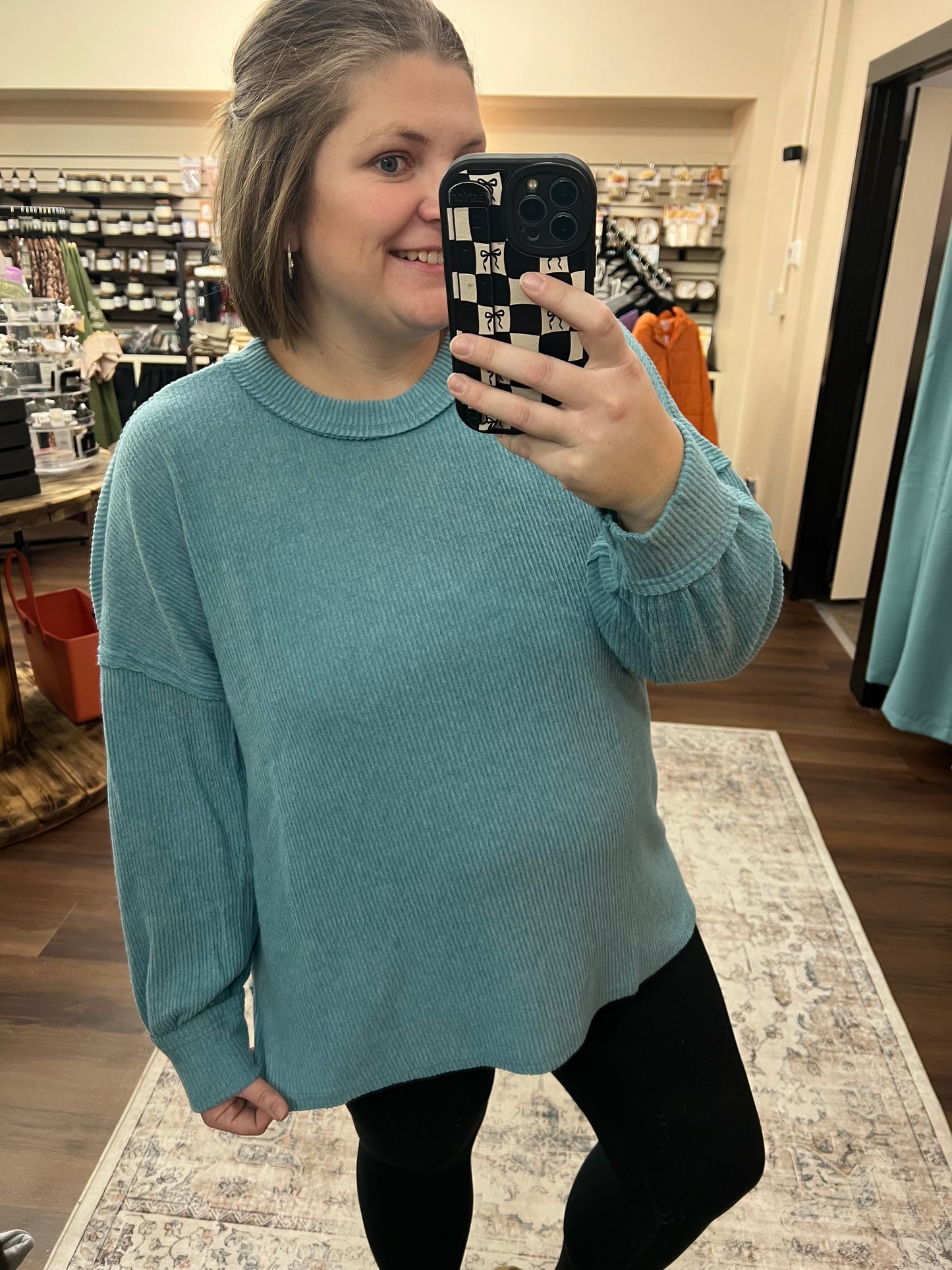 Ribbed Hacci Sweater - 3 Colors