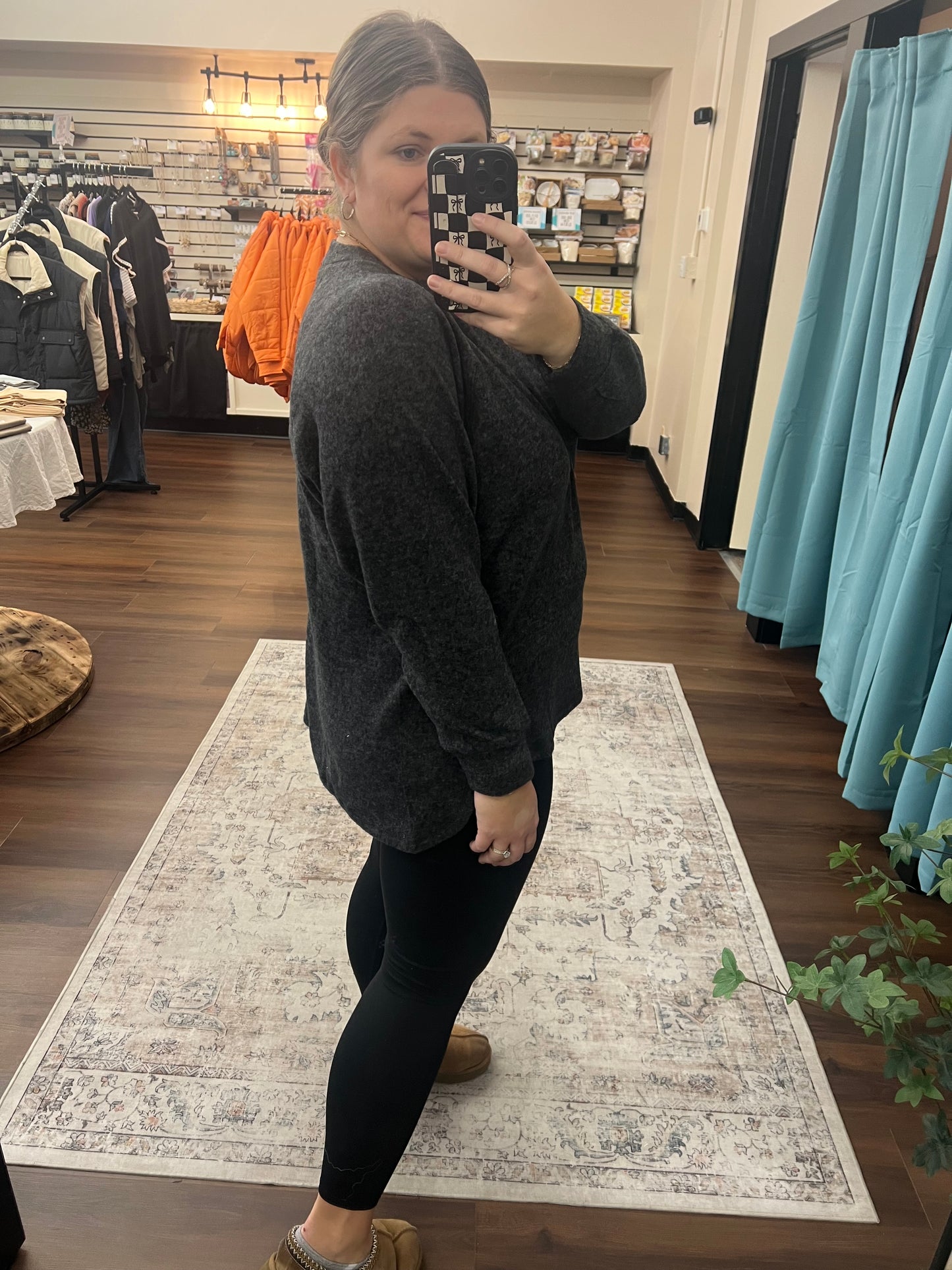 Soft Brushed Henley - 2 Colors