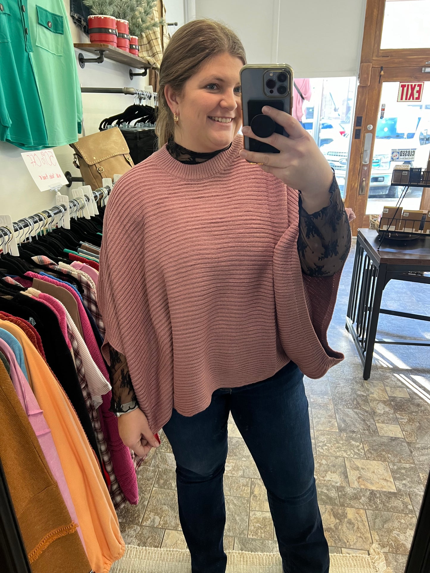 Meg Pullover Poncho