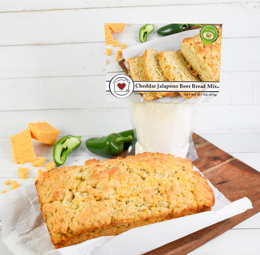 Cheddar Jalapeño Beer Bread