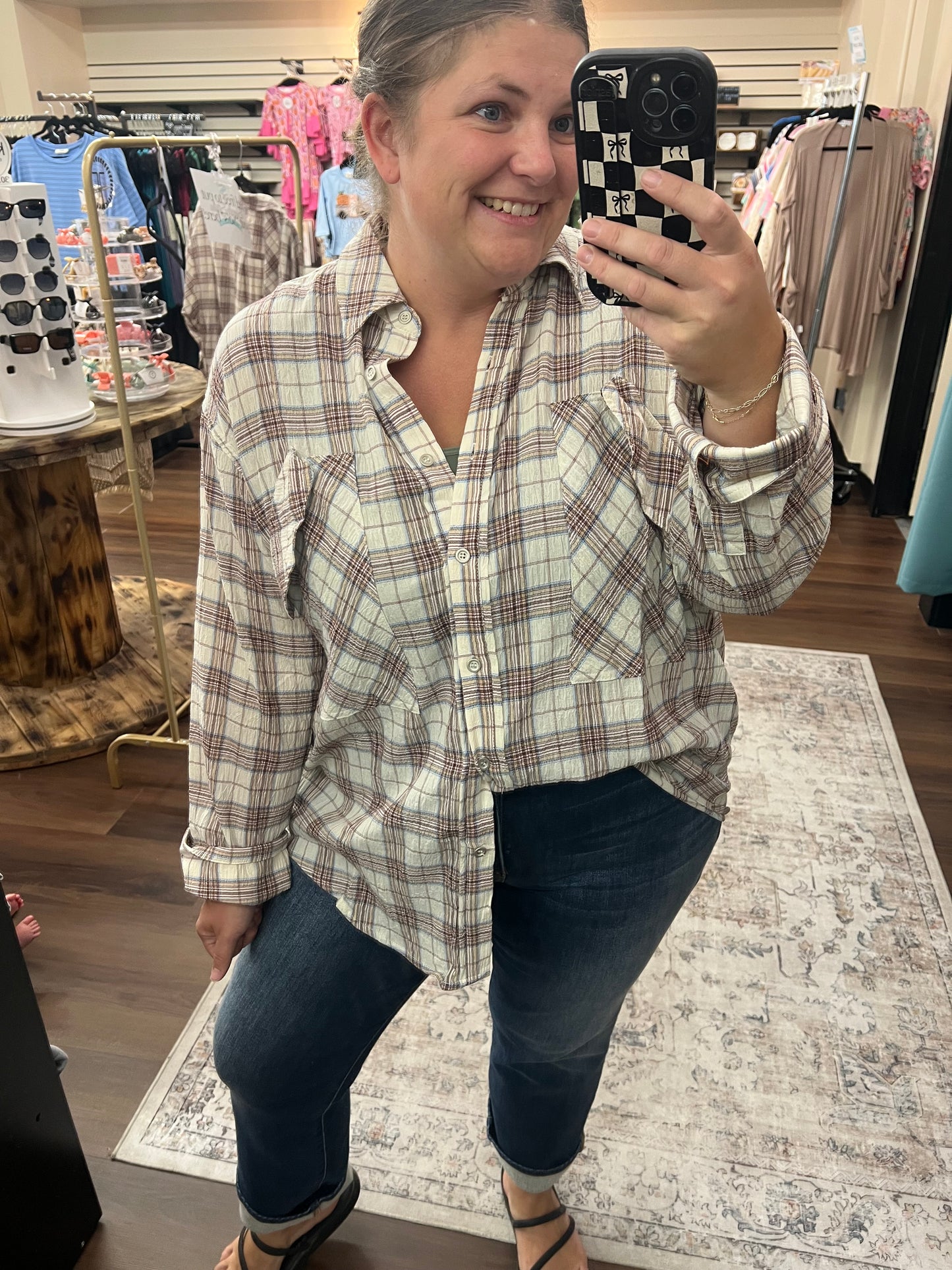 Blake Oversized Button Down