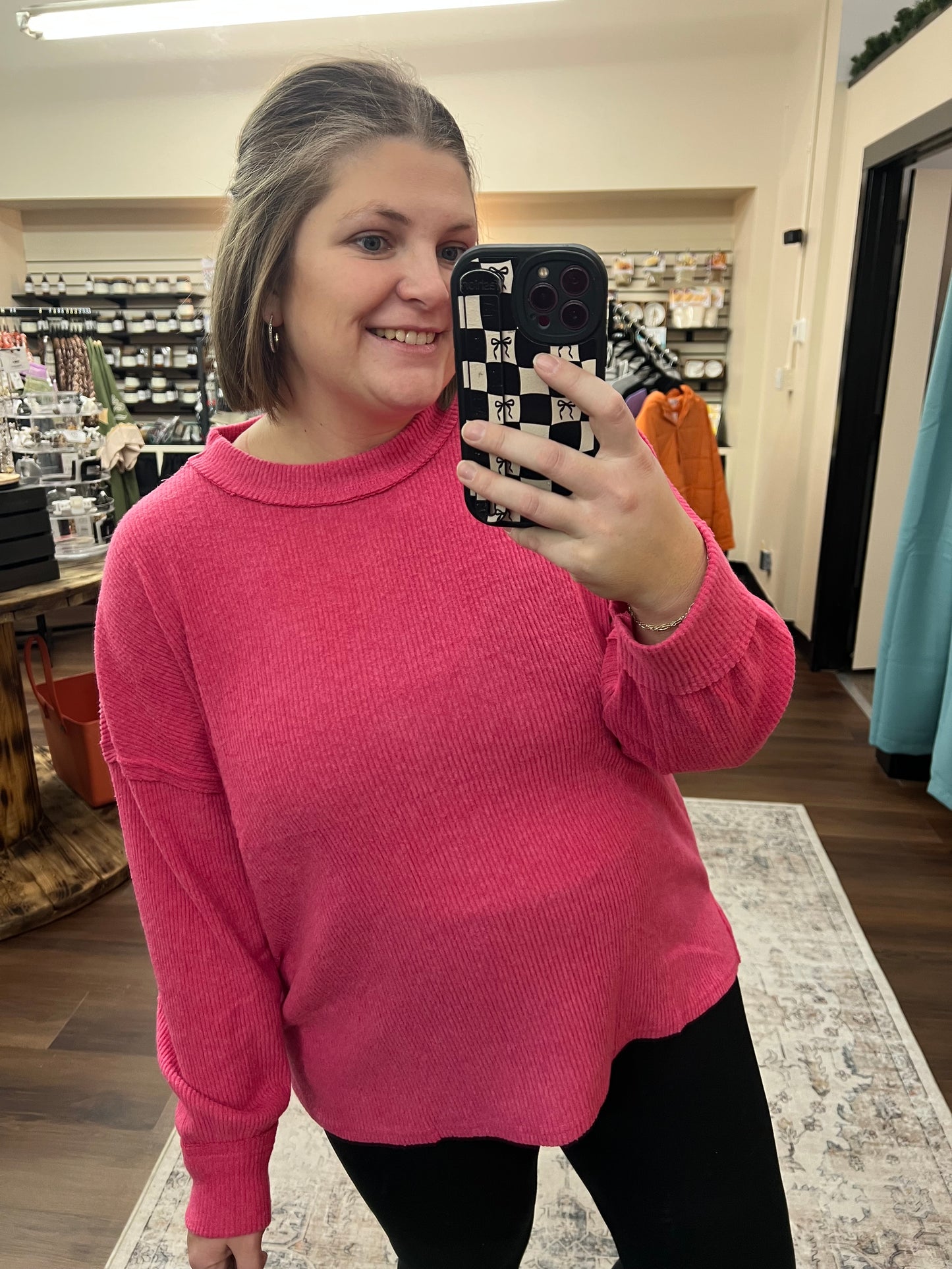 Ribbed Hacci Sweater - 3 Colors