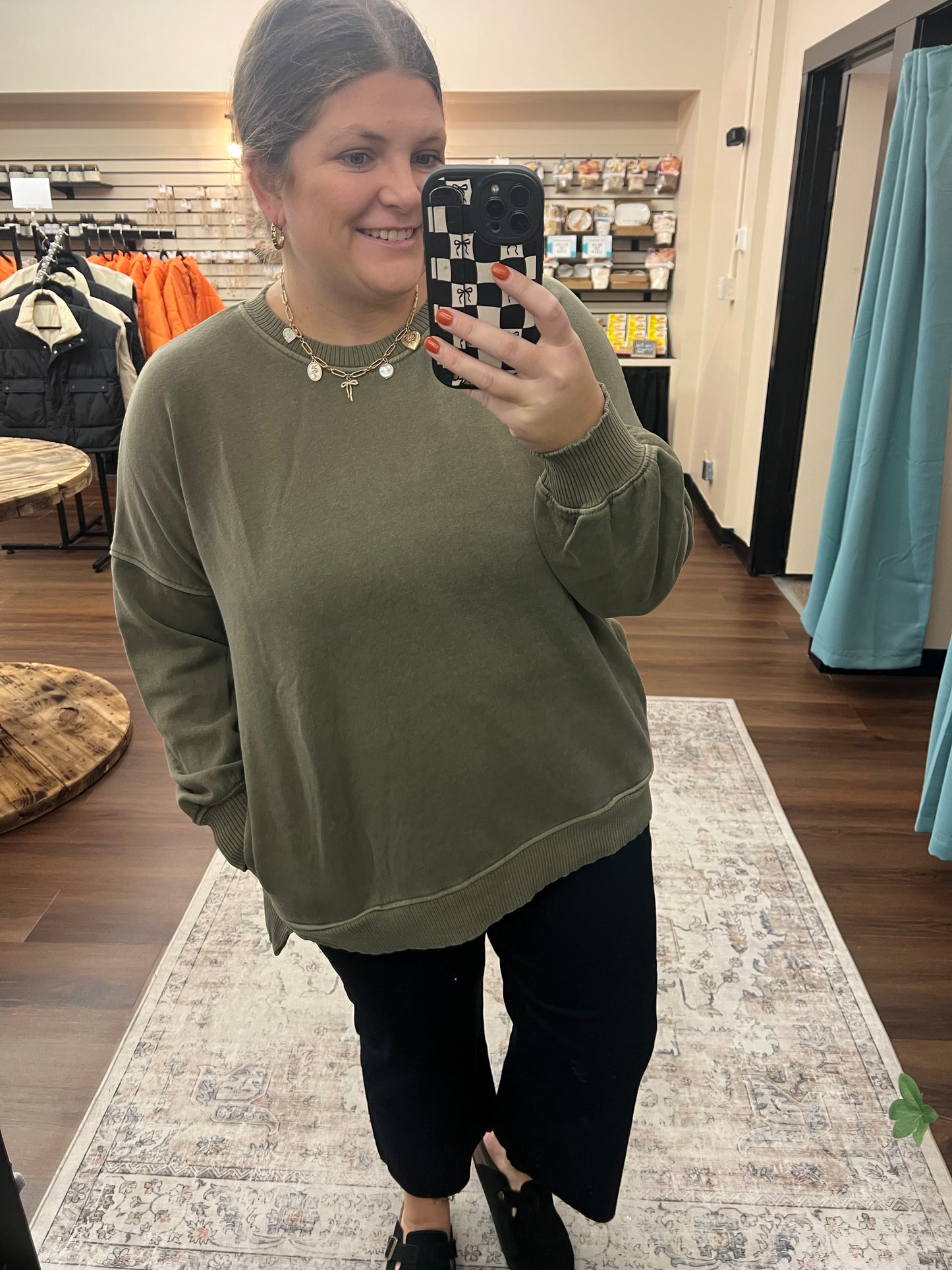 Front Pocket Pullover - 2 Colors