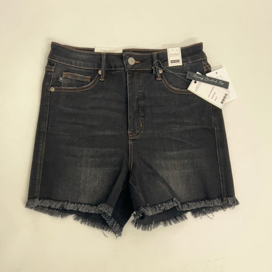 Frayed Black Short