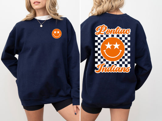 Pontiac Indians Crewneck
