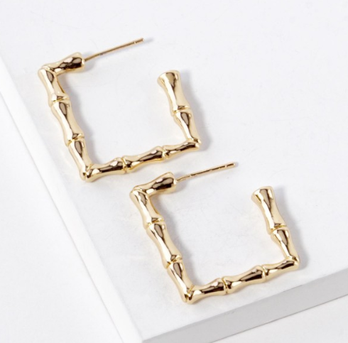 Square Hoop Earring