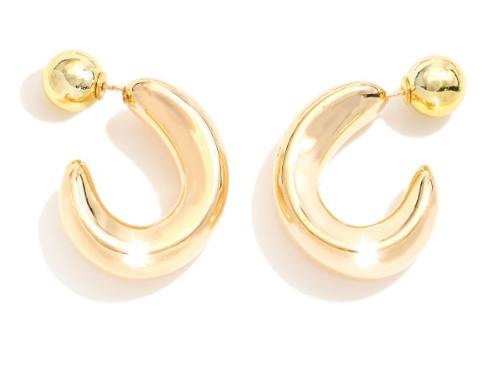 Chunky Hoop Earring