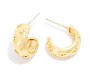 Small Star Hoops