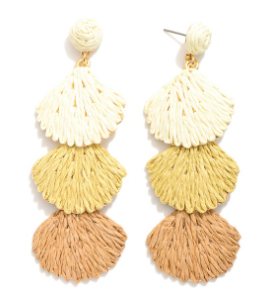Shell Drop Earring - 3 Colors