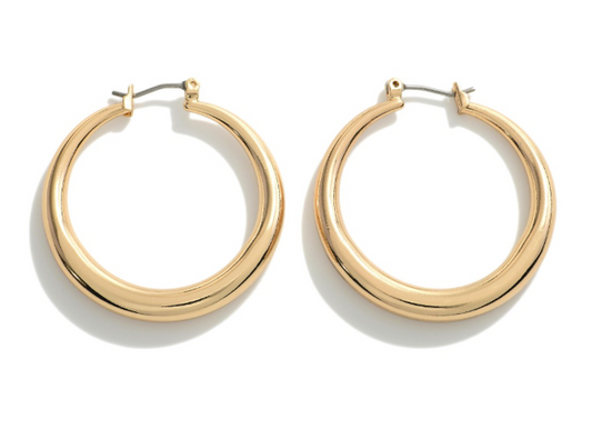 Hollow Hoop Gold