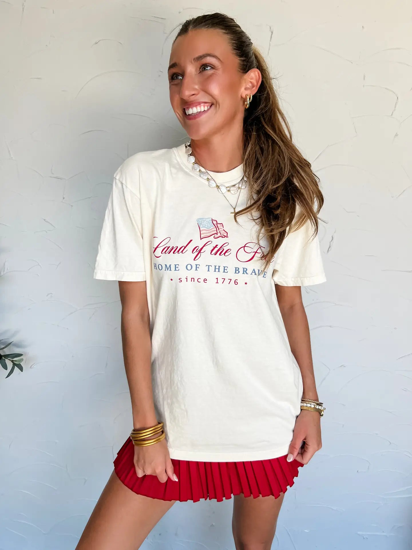 Land of the Free Graphic Tee