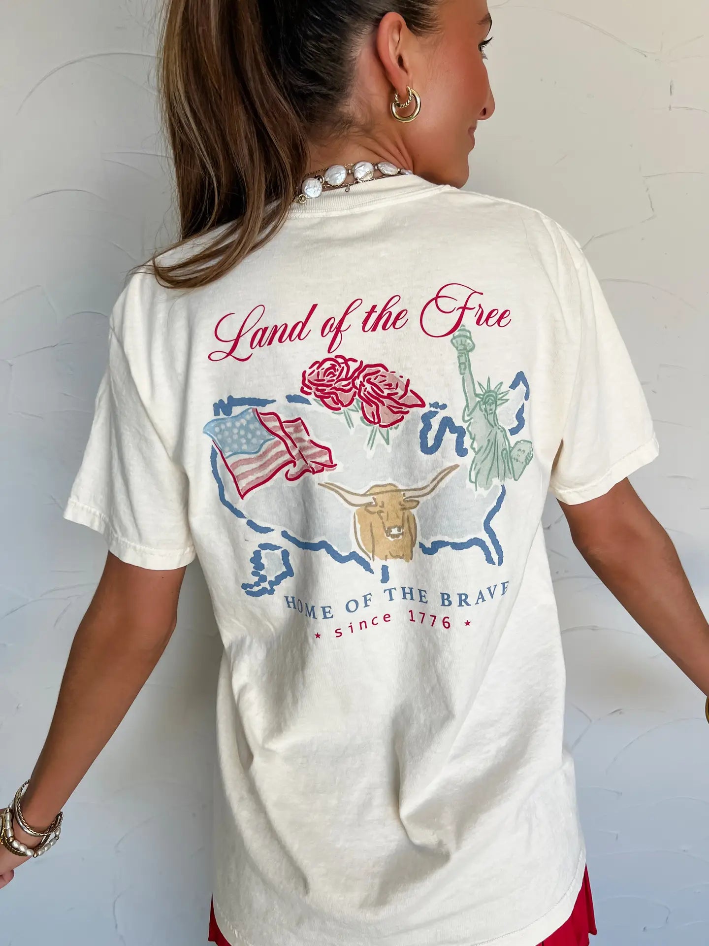 Land of the Free Graphic Tee